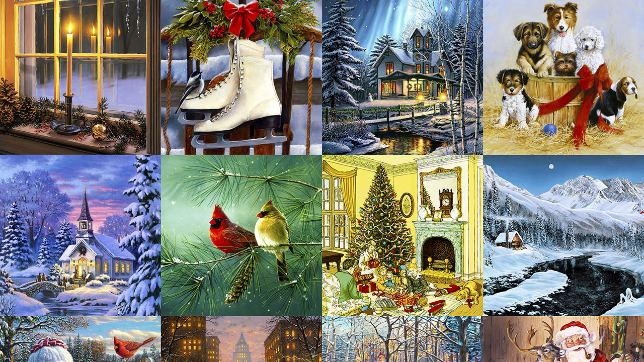 The Christmas Art Collection - Header