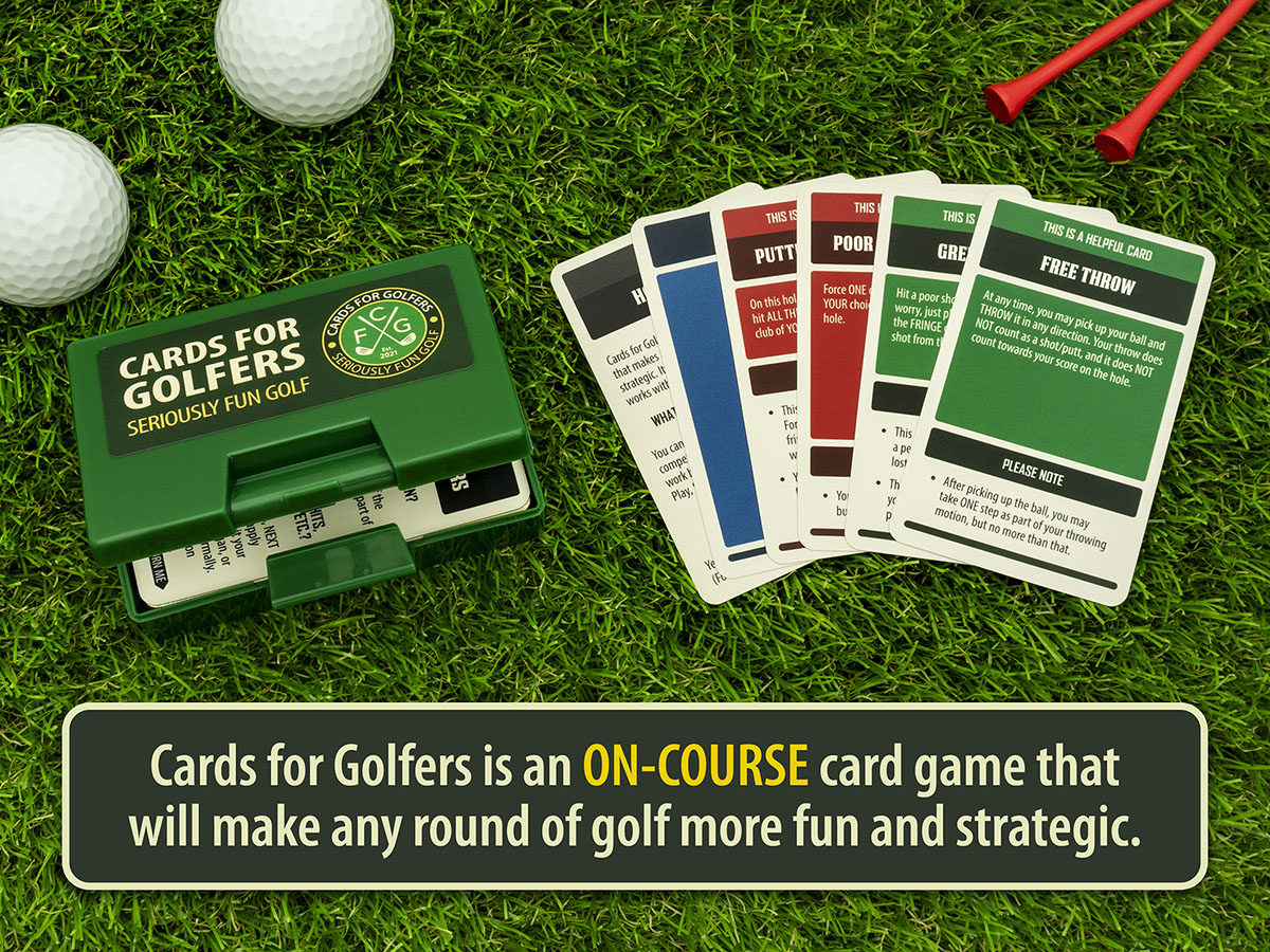 Cards for Golfers - Product Shot