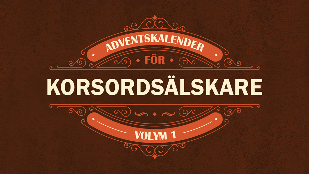 Adventskalender för Korsordsälskare