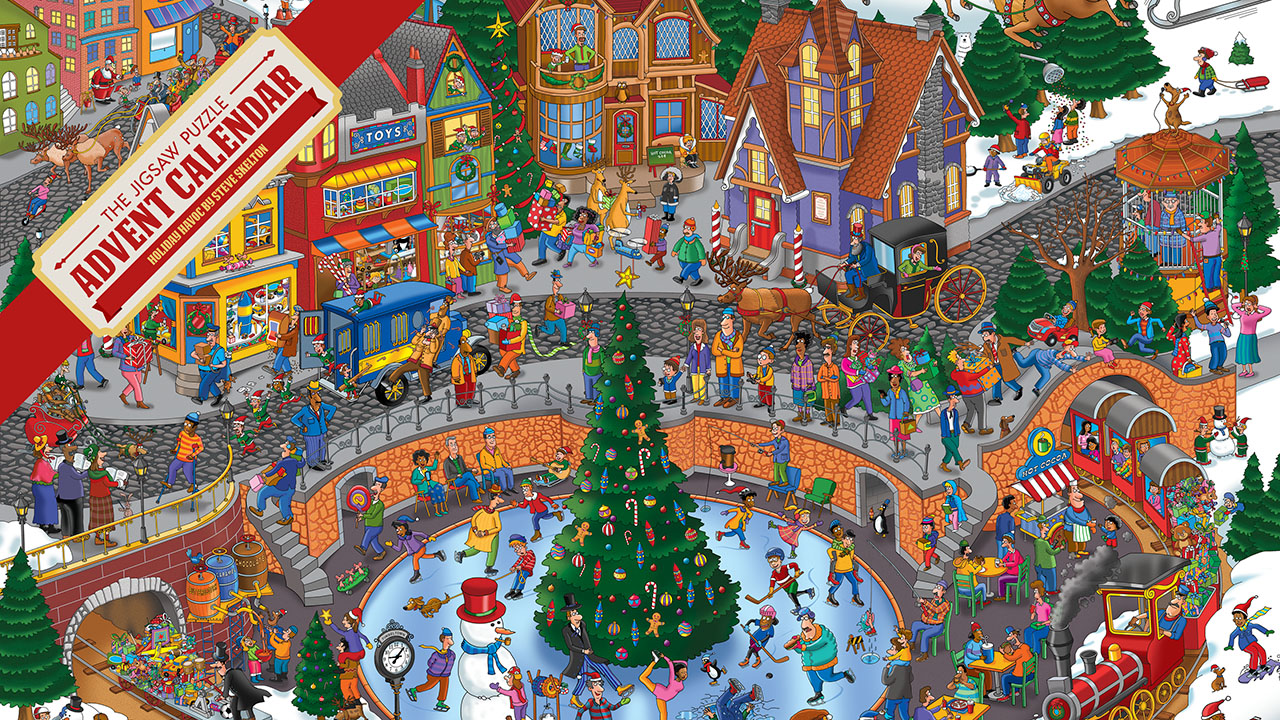 The Jigsaw Puzzle Advent Calendar - Header